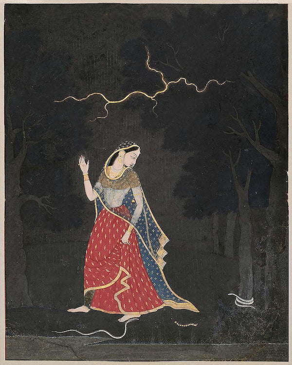 Mughal Painting Nayika -- Mantra Perfume