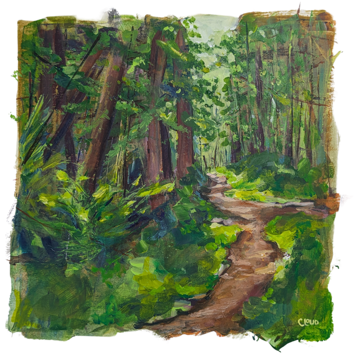 Iconic Island Original Artwork by Chris Loud