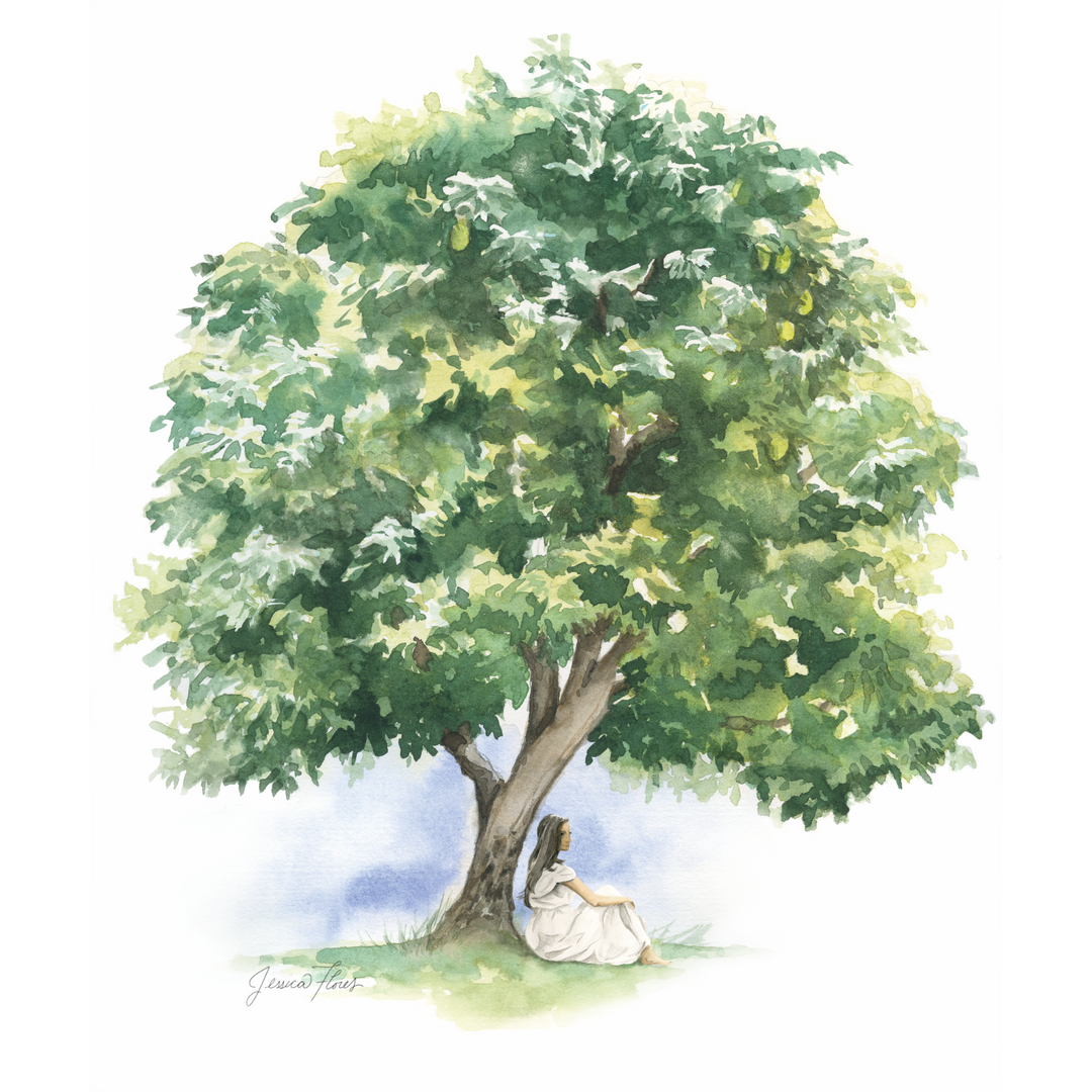 Mango Tree Perfume Original Artwork 